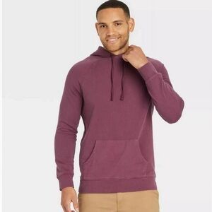 Goodfellow &‎ Co French Terry Hooded Sweatshirt Small NWT